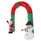 Arco Inflavel Portal Natalino Natal 2 Metros E 40cm Decoraçao