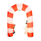 Arco Natalino Inflável Gigante Papai Noel Led 2,50m Bivolt