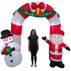 Arco Natalino Portal Natal Grande 2 Metros Enfeite Casa Loja