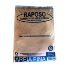 Areia Fina Ensacada 20kg Raposo