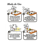 Areia Higiênica Dbest Tradicional - 2 Kg