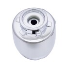 Arejador Bico Torneira Gourmet Duplo Jato Botão Cromado 3/4