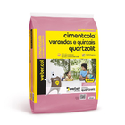 Argamassa ACII Interno e Externo Cinza 15kg Quartzolit