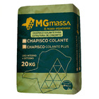 Argamassa Chapisco Interno e Externo 20kg Cinza Standard Mg Massa