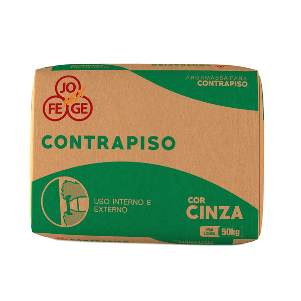 Argamassa Contrapiso Cinza 50Kg Jofege
