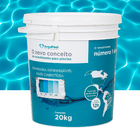 Argamassa Impermeável para Revestimento de Plaster em Piscina 20KG Azul Argapool