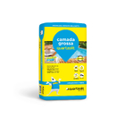 Argamassa Monocomponente Quartzolit Camada Grossa 20kg Cinza