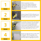 Argamassa para Correção de Rodapé Impermeabilizante Sika Sikagard-905 W Impermur 3,6L Branco