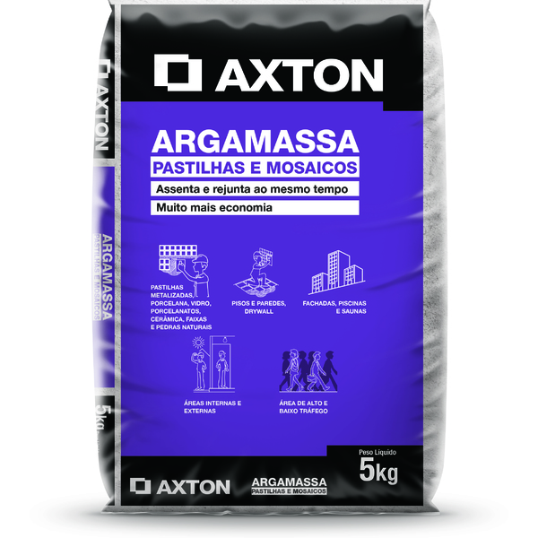 Argamassa Pastilhas E Mosaicos Interno E Externo Marrom Cafe 5kg Axton Leroy Merlin
