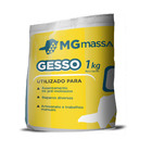 Argamassa Pequenos Reparos Interno e Externo 1kg Branco Standard Mg Massa