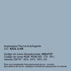 Argamassa Piscina Aut. Impermeável Cor Azul Ilha 18kg