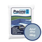 Argamassa Piscina Aut. Impermeável Cor Azul Ilha 18kg