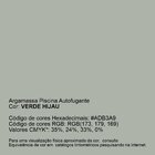 Argamassa Piscina Aut. Impermeável Cor Verde Hijau 18kg