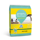 Argamassa Piso sobre Piso Interno e Externo Branco 20kg Quartzolit