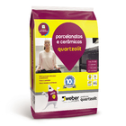 Argamassa Porcelanato Interno Cinza 15kg Quartzolit