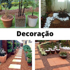 Argila Expandida 25 Litros - 10kg Decoração De Jardim Paisagi