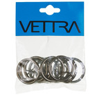 Argola Aço Preto 19mm 10 Peças Vettra