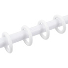 Argola Branco 19mm 10 peças