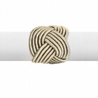 Argola De Guardanapo 4 Peças Traccia Champagne Copa   Cia 081