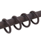 Argola Imbuia 28mm 10 peças