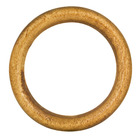 Argola Madeira Cerejeira 32mm 10 peças Santone