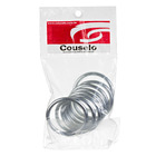 Argola Metal Cromada 28mm 10 peças Couselo