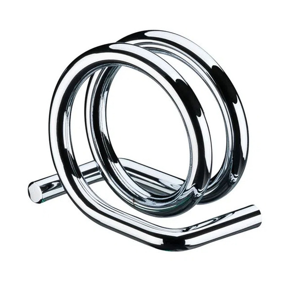 Argolas Para Guardanapo 6 Unidades Aramado Cromado Future