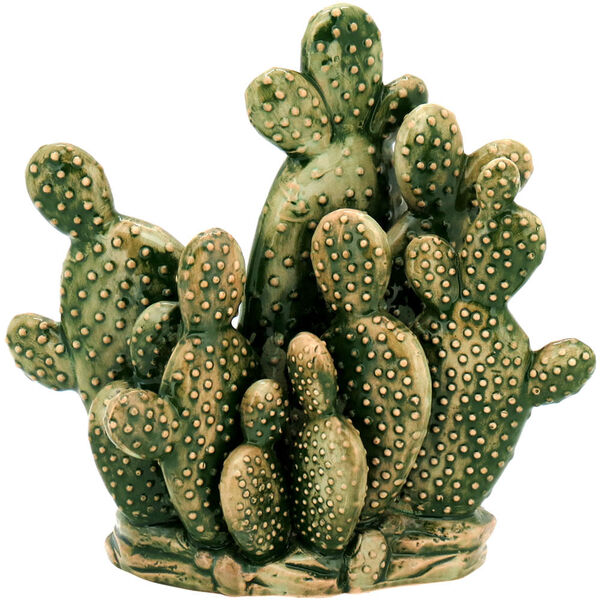 ridos Adorno Decorativo 27x28x12cm Cermica Verde Cactus | Leroy Merlin