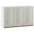 Armário 40cm Branco 1 Porta Connect 75x40x36,5cm Spring Luciane