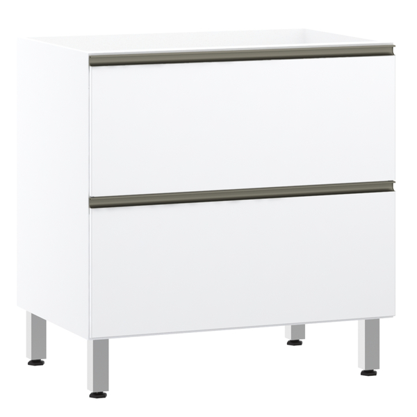 Armário 40cm Branco 1 Porta Legno Crema 75x40x36,5cm Spring Luciane