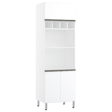 Armário 70cm Branco 2 Portas Connect 75x70x36,5cm Spring Luciane