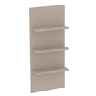 Armário 70cm Branco 2 Portas Legno Crema 75x70x36,5cm Spring Luciane