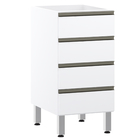 Armário 120cm Branco 3 Portas Connect 75x120x36,5cm Spring Luciane