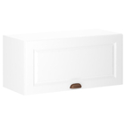 Armário Basculante 80cm 1 Porta Branco 37,5x80x36,5cm Cristal-Suprema Luciane