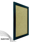 Armação Moldura 20x25cm Sem Vidro E Sem Fundo Preto