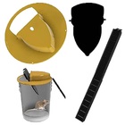 Armadilha Ratoeira Pega Rato Balde Reutilizavel Ratazana Camu