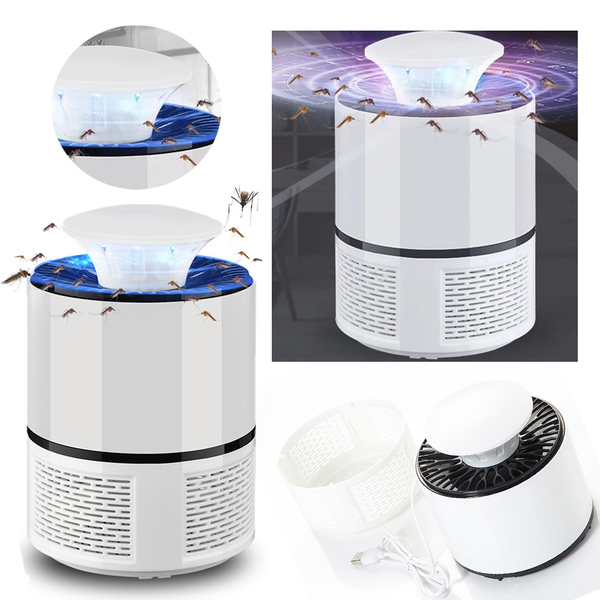Armadilha Repelente Mosquitos Moscas Insetos Led Uv Usb Zika