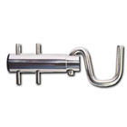 Armador 225kg Chumbar Aço Inox Cromado 1 peça