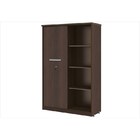 Armário 01 Porta De Correr Tabaco - Plata Móveis