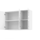 Armário 03 Portas Branco - Ej Móveis