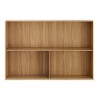 Armário 1200 2 Portas Com Vidro Art Freijó / Preto