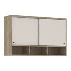Armário 120cm 120x73x31,5cm Pérola Off Mel Selfie Luciane