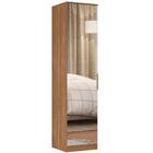 Armario 1 Porta C/ Espelho Irlanda Amendola Touch - Demóbile