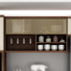 Armário 1 Porta Em Vidro Tarantela Valdemóveis