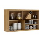 Armário 1 Porta Em Vidro Tarantela Valdemóveis Cinamomo/vidro