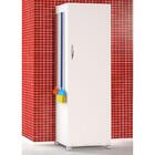 Armário 1 Porta Para Lavanderia Branco & 4 Rodas