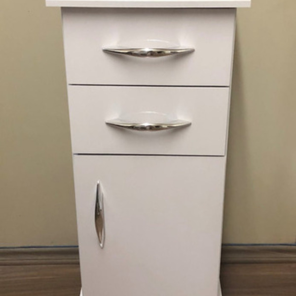 Armário 1 Porta Quarto 2 Gavetas Com Puxadores