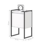 Armario 1 Porta Zeus Branco