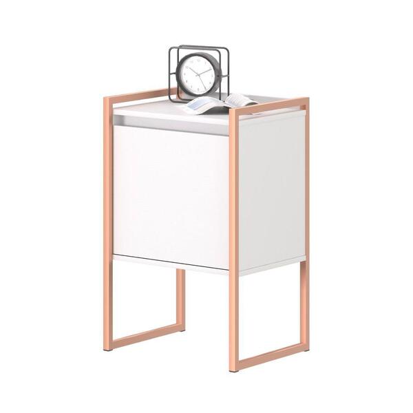 Armario 1 Porta Zeus Branco Cobre