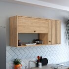 Armário 2 Porta 120x58,3x30 Cm Torino Mel